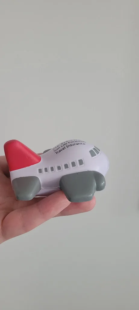 New Sun Life Airplane Stess Ball thumbnail