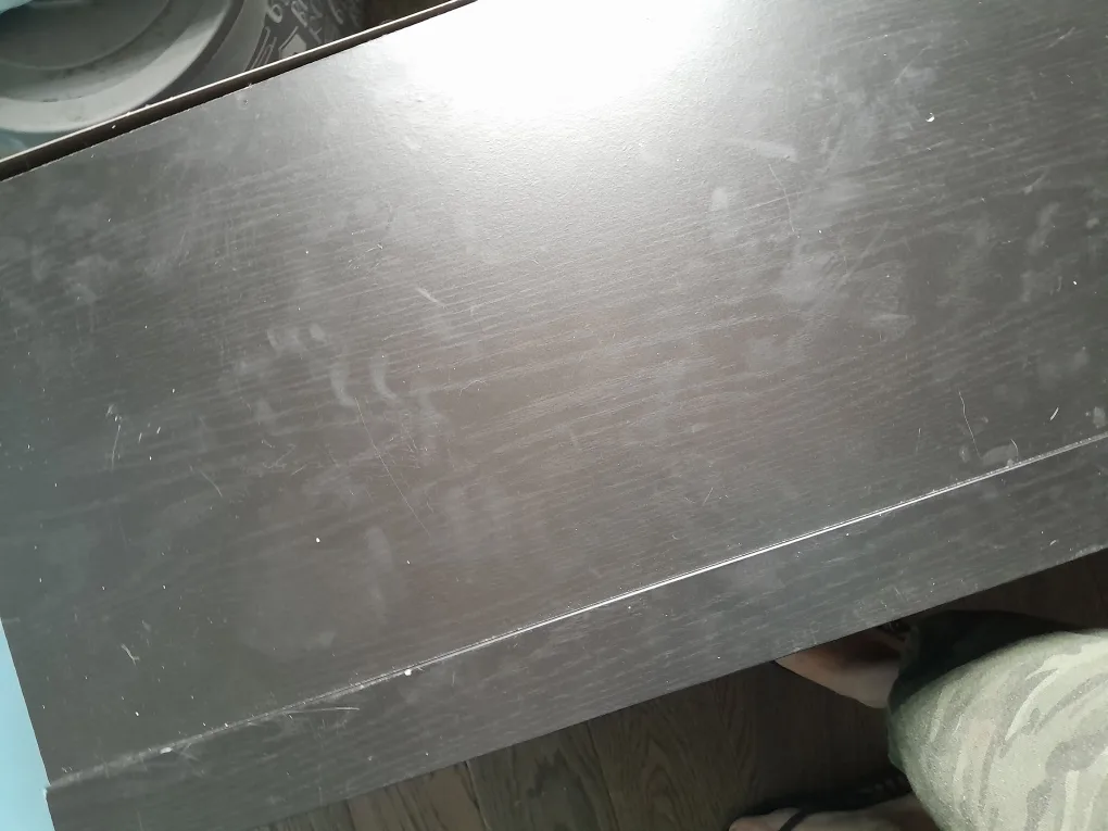 Black Media Console with Drawers image indicator(3)