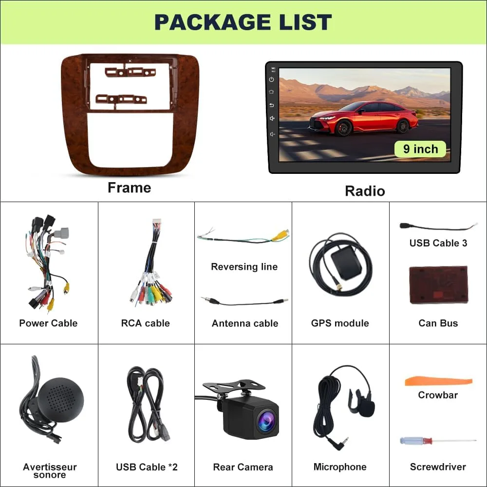 Car Radio Stereo for GMC Yukon Chevrolet Tahoe Suburban BNIB image indicator(7)