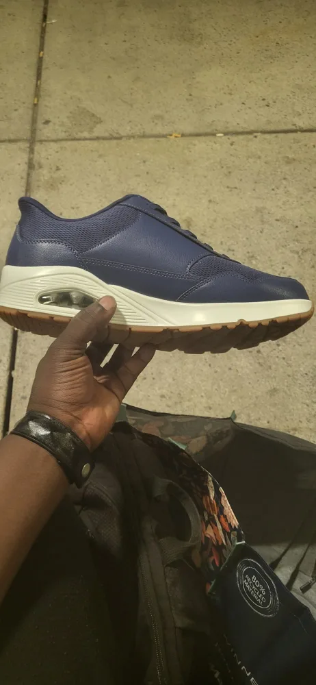 New Skechers Slip-ins, Size 11, Blue image indicator(9)