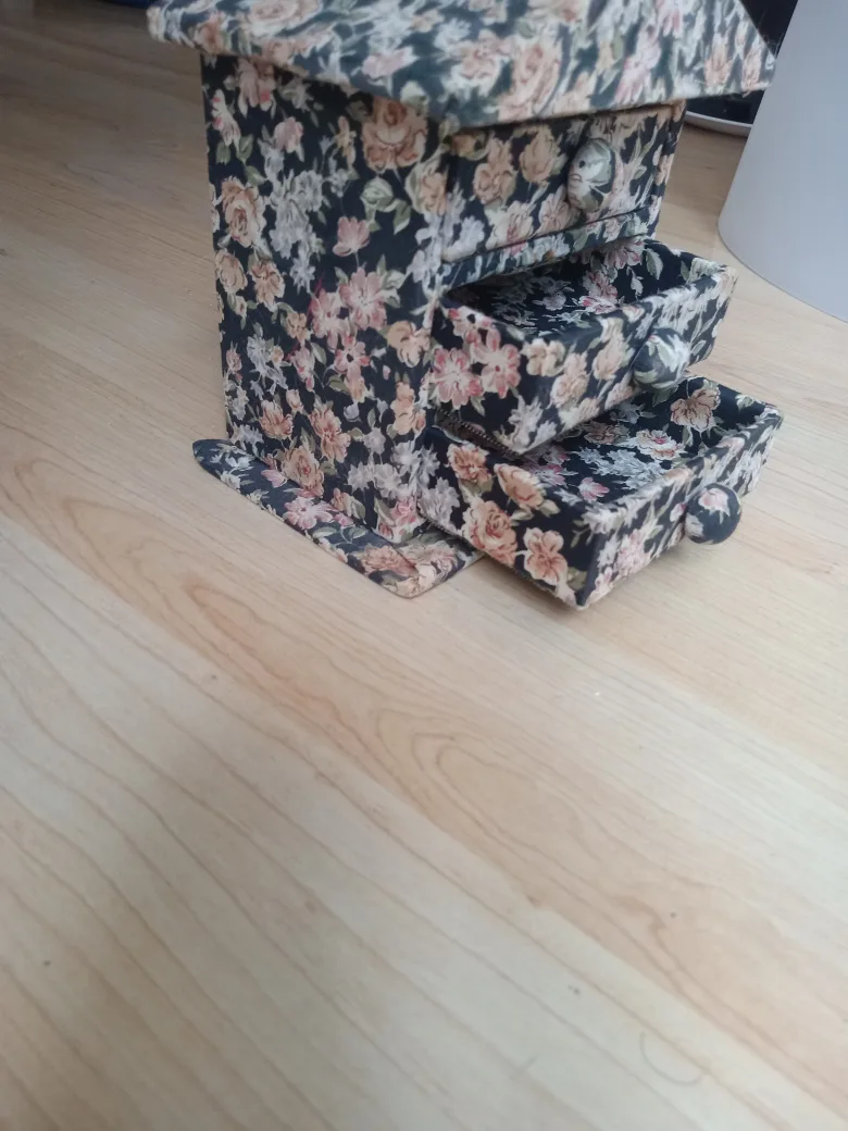 Floral Patterned Mini Drawer Set image indicator(4)