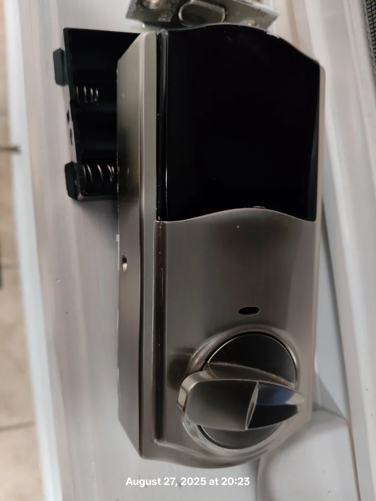 Weiser lock main gate