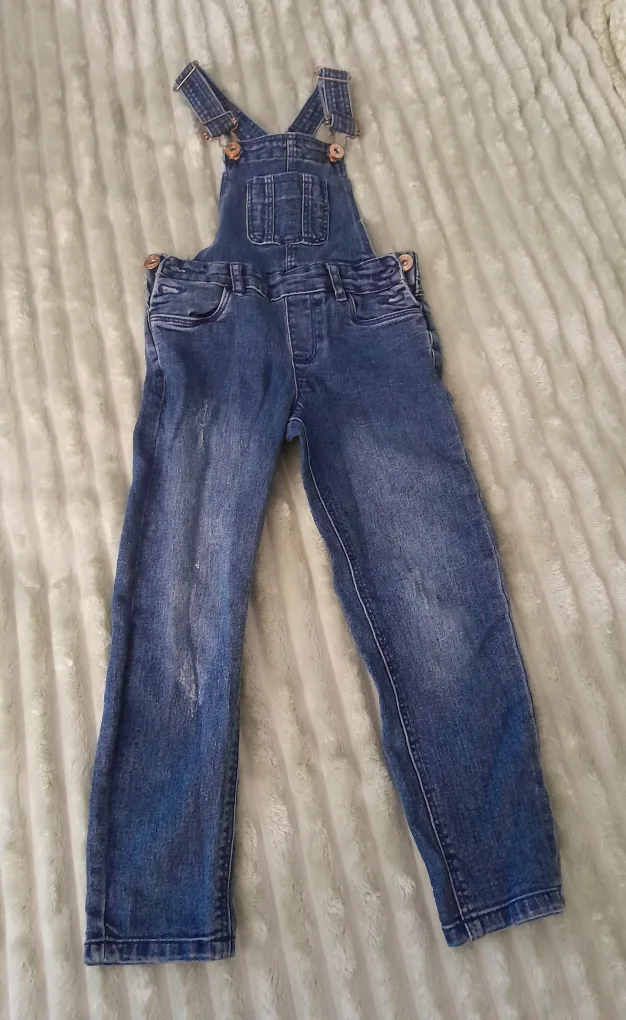 George Denim Overalls - Size 5 thumbnail