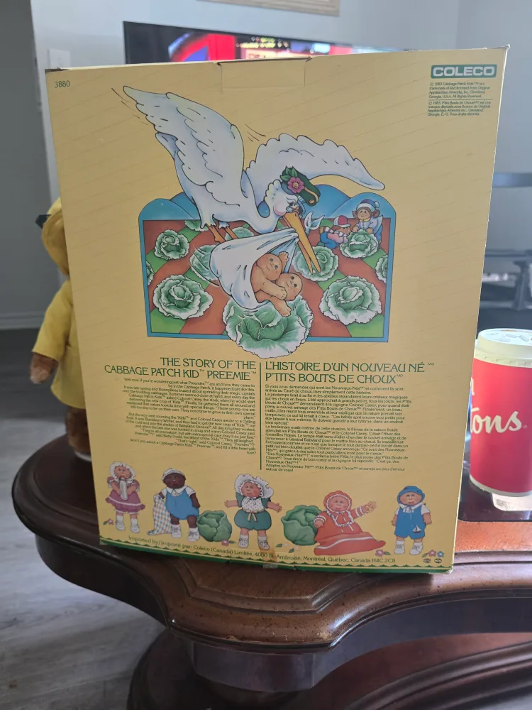 Vintage Cabbage Patch Kids Preemie Doll in Box image indicator(2)