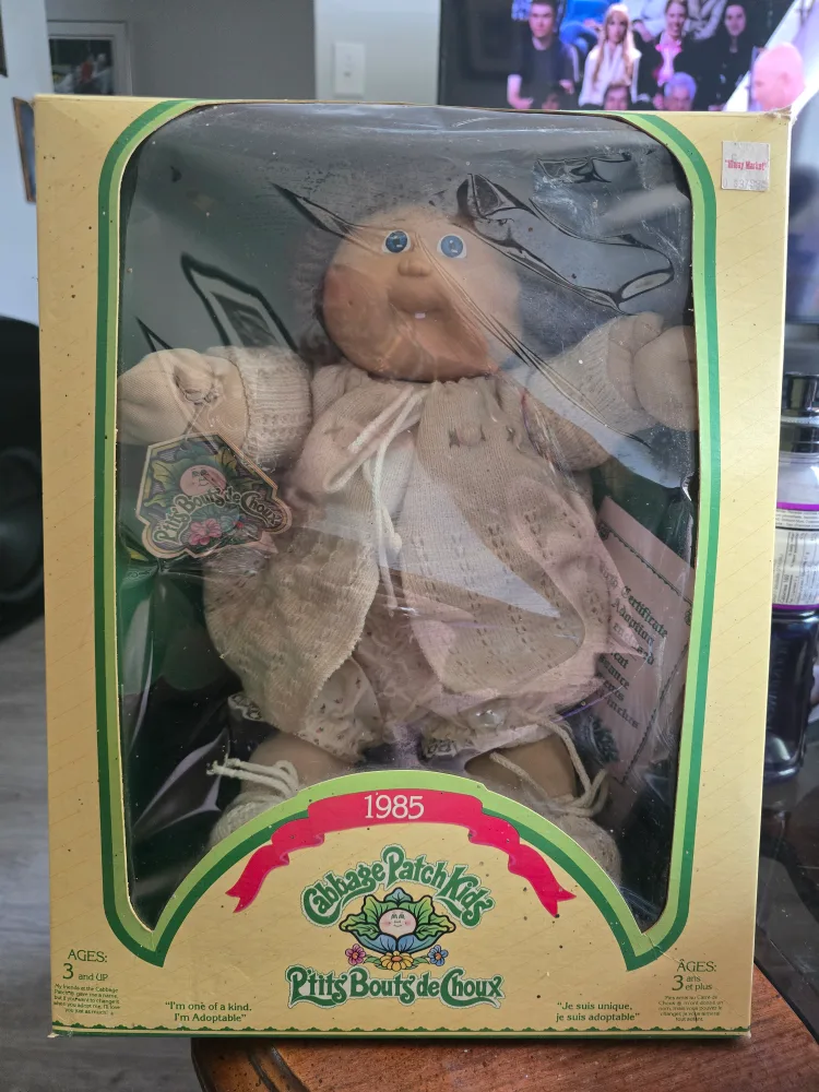 Vintage Cabbage Patch Kids Preemie Doll in Box image indicator(3)
