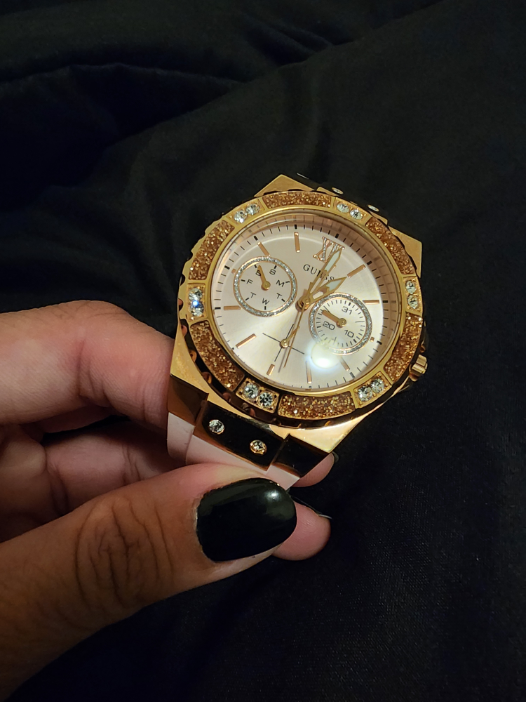 Guess Women's Watch - Gold & Pink