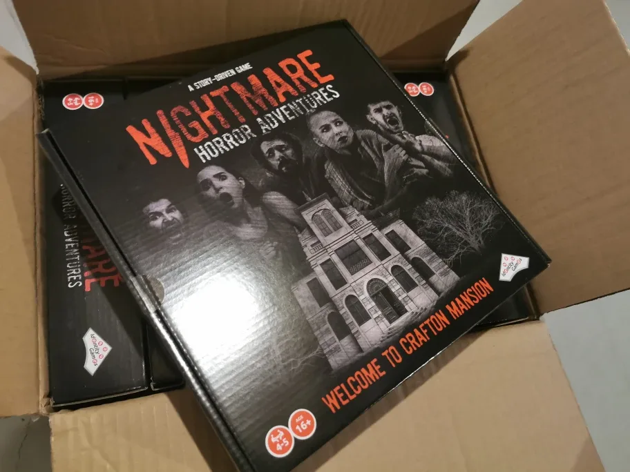 DEALER LOTS, 840 nightmare adventure boardgames $3ea image indicator(4)