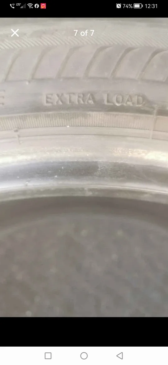 245/45RF19 Bridgestone DriveGuard 1x tire all season image indicator(7)