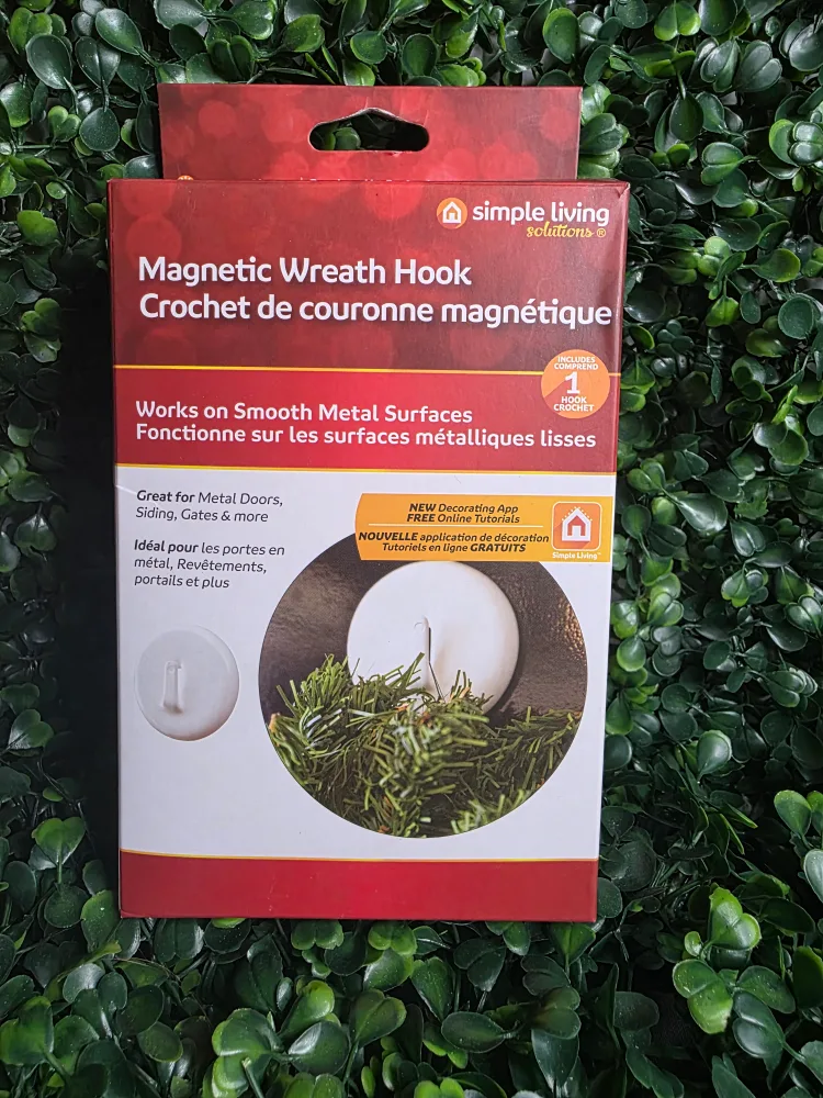 Simple Living Magnetic Wreath Hook - New thumbnail