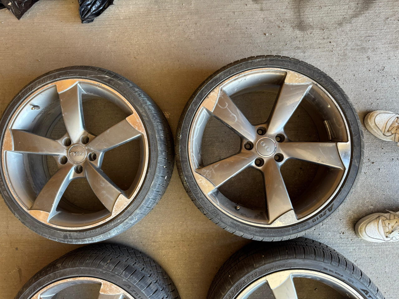Audi Alloy Wheels with Tires - Set of 4 - photo 4