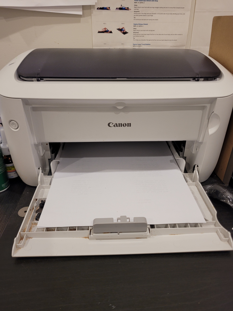 Air Printer Cannon Printer & unopened Toner