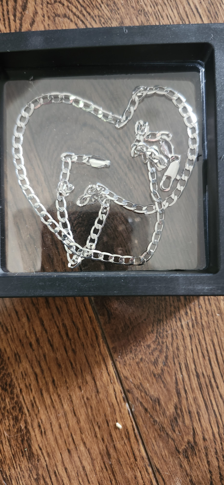 Silver Rope Chain Necklace - photo 2