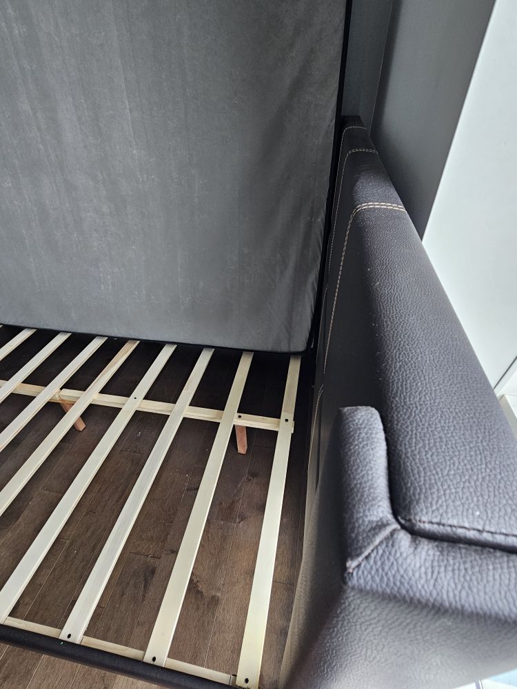 Full Size/Double Bed Frame with Mattress - photo 3