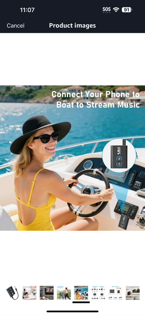 1Mii Bluetooth 5.3 Transmitter Receiver - photo 2