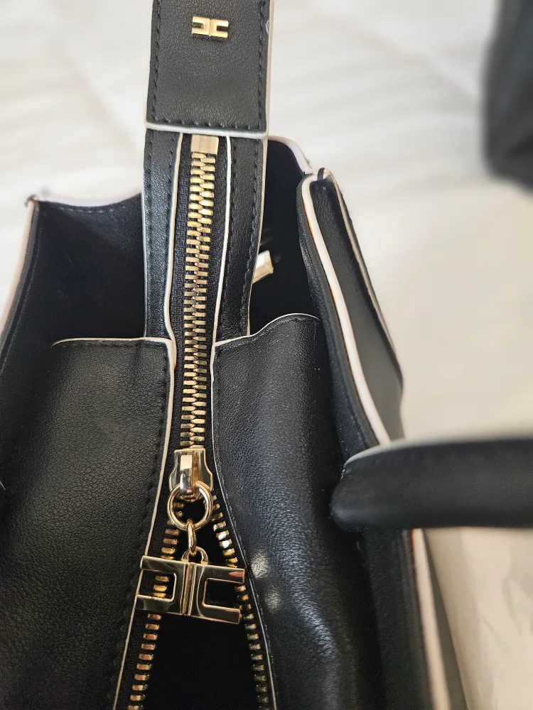 Elisabetta Franchi Black Tote Bag image indicator(7)