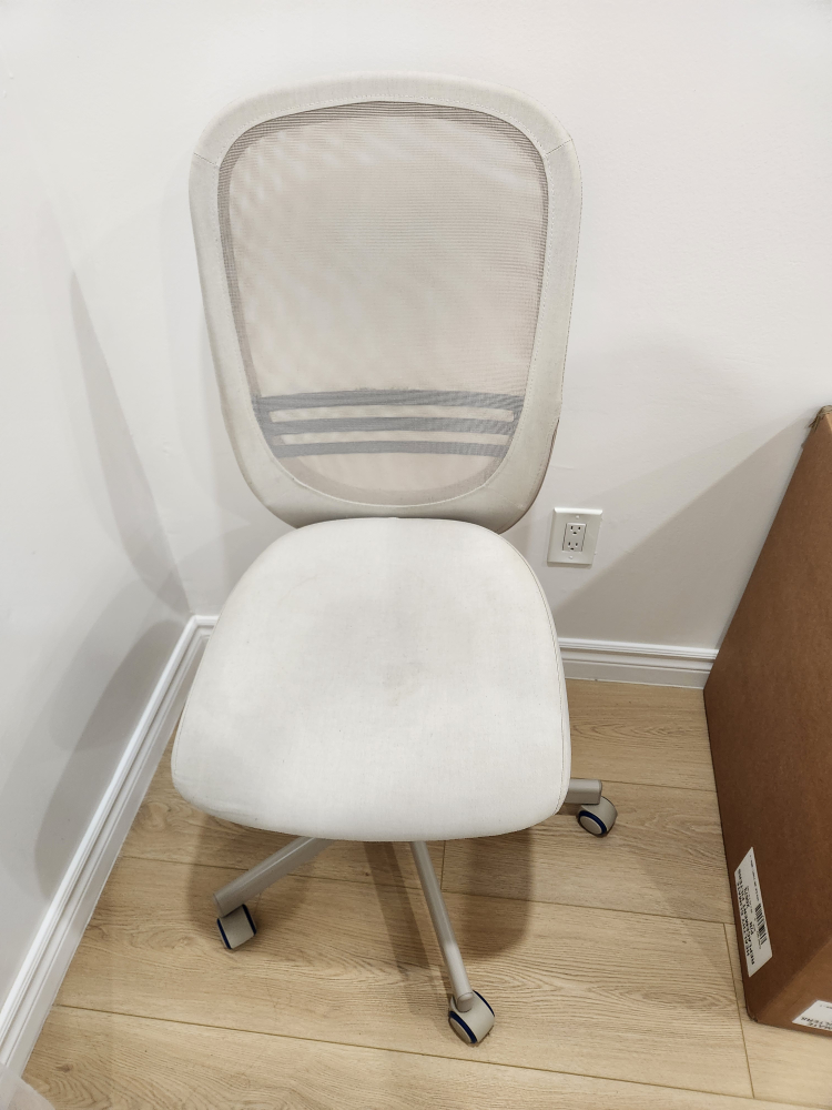 IKEA Renberget White Office Chair - photo 2