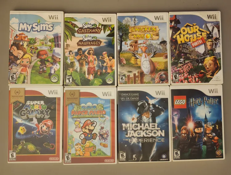 Assorted Wii Games thumbnail