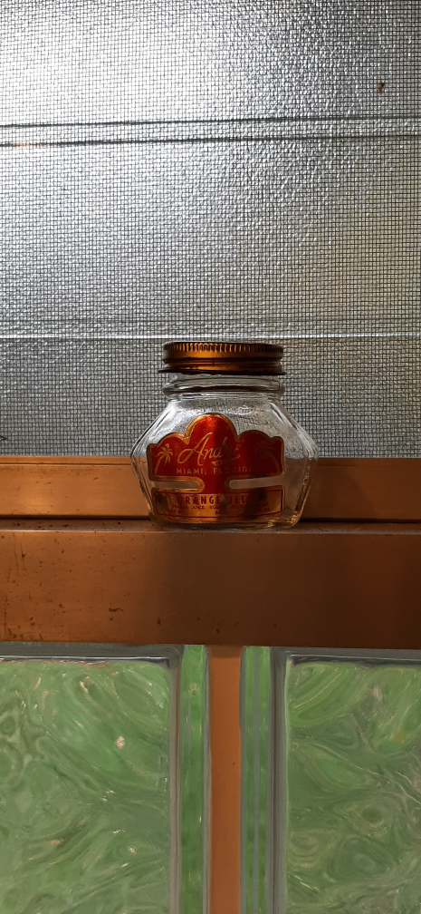 Andre's Miami Florida Orange Jelly Jar - photo 3
