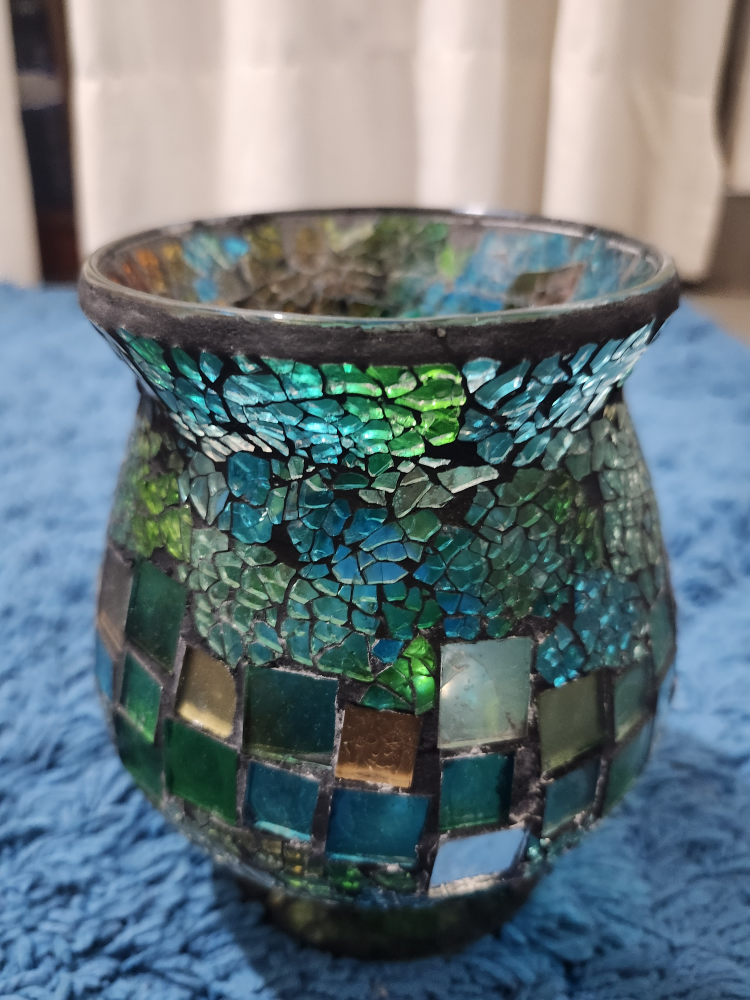 Mosaic Tealight Candle Holder - photo 4