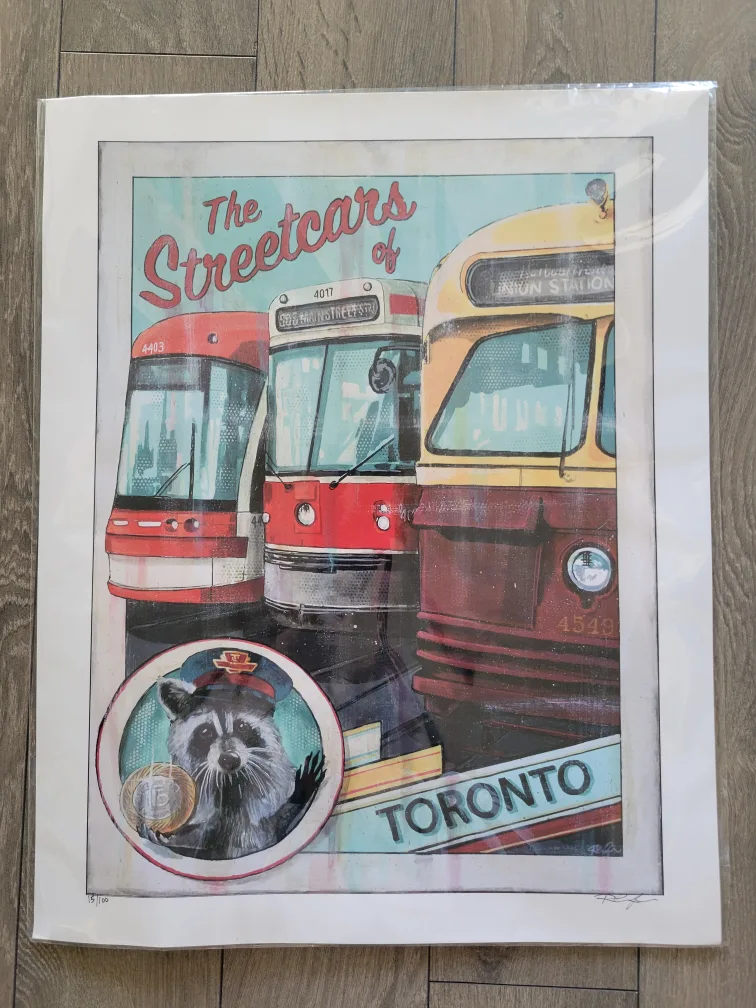 The Streetcars of Toronto print thumbnail