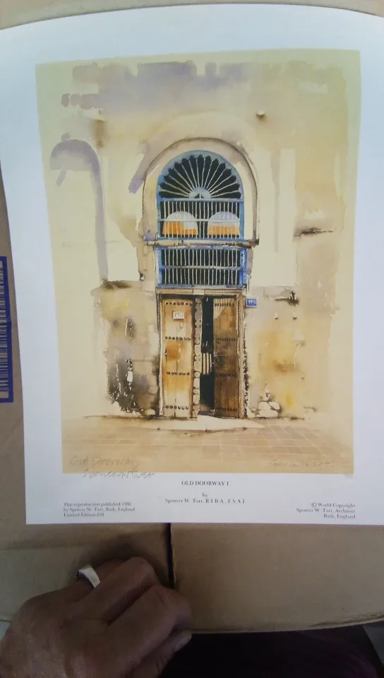 Old Doorway I by Spencer W. Tart Print thumbnail