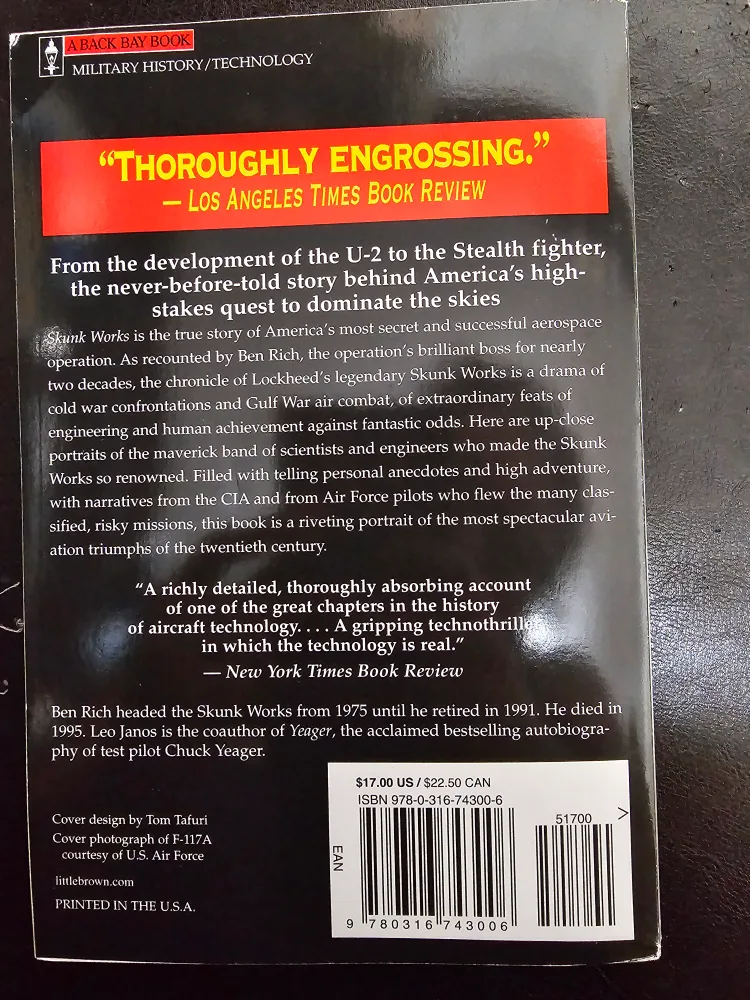 Skunk Works by Ben R. Rich image indicator(2)