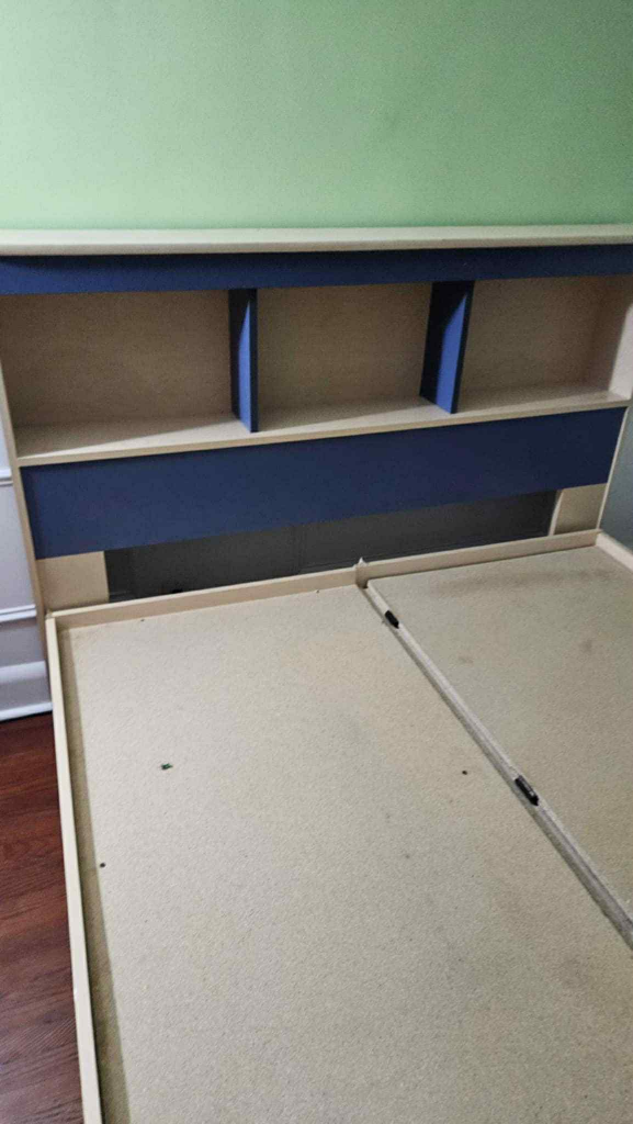 double size Bed frame with headboard