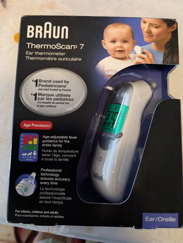 Braun ThermoScan 7 IRT 6520CA Ear Thermometer