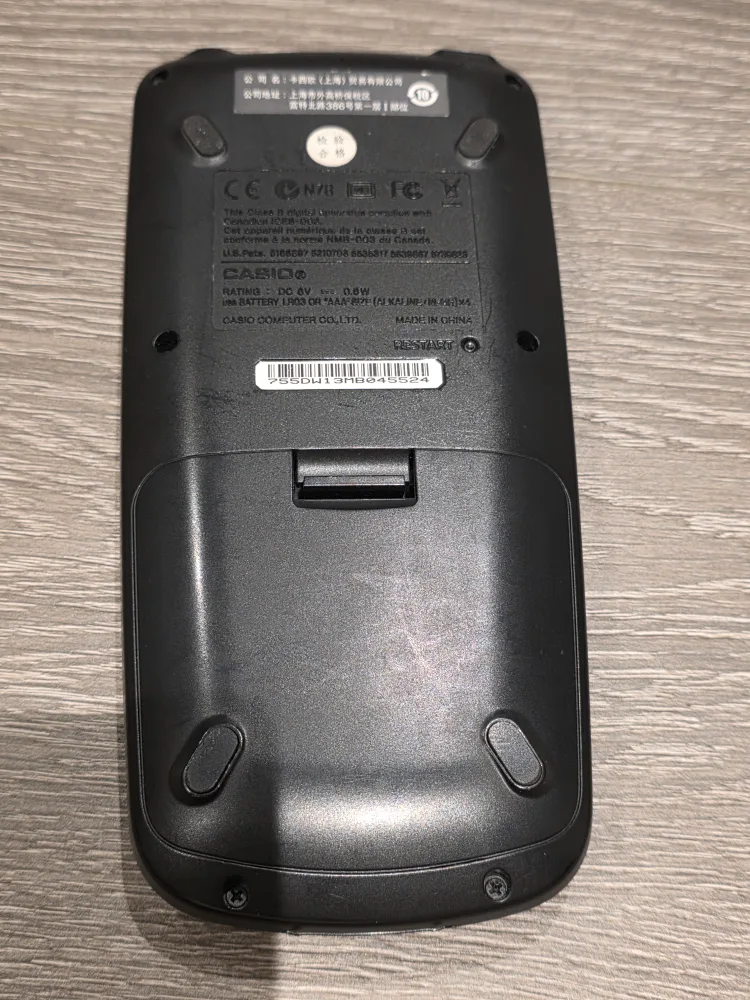 Casio fx-CG20 Graphing Calculator image indicator(2)