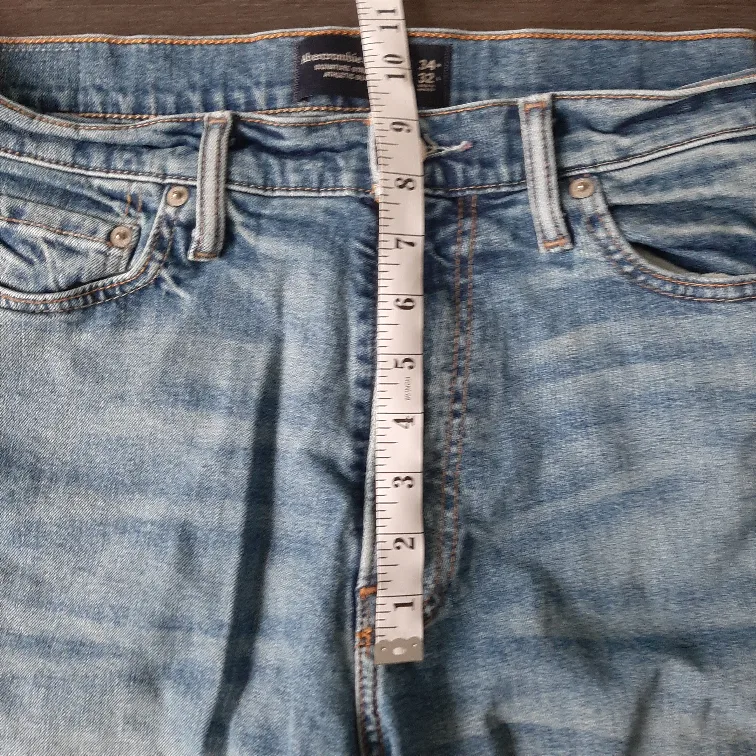 Abercrombie & Fitch Athletic Slim Jeans 34x32 image indicator(9)