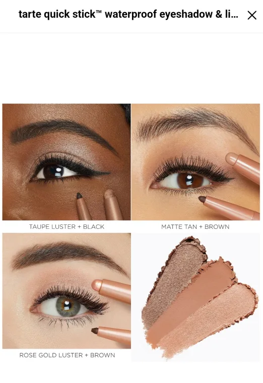 Tarte Eye Shadow & Liner image indicator(2)
