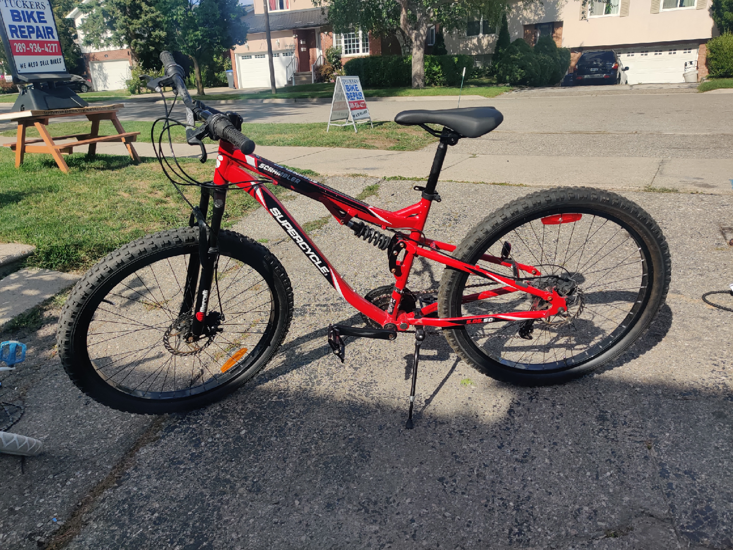 Supercycle Scrambler Mountain Bike - Red/Black - photo 2