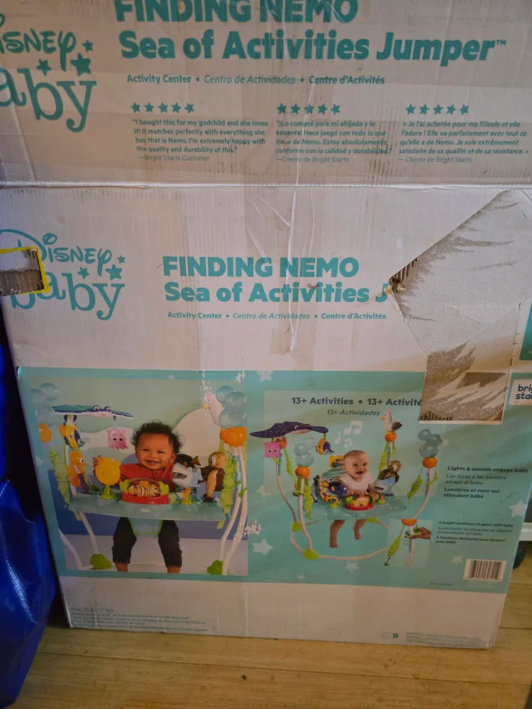 Disney Baby Finding Nemo Sea of Activities Jumper