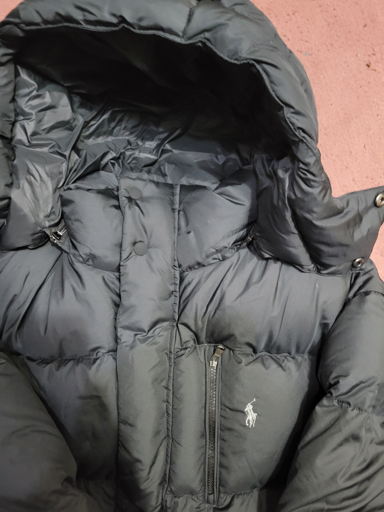 Ralph Lauren Black Puffer Jacket - XL