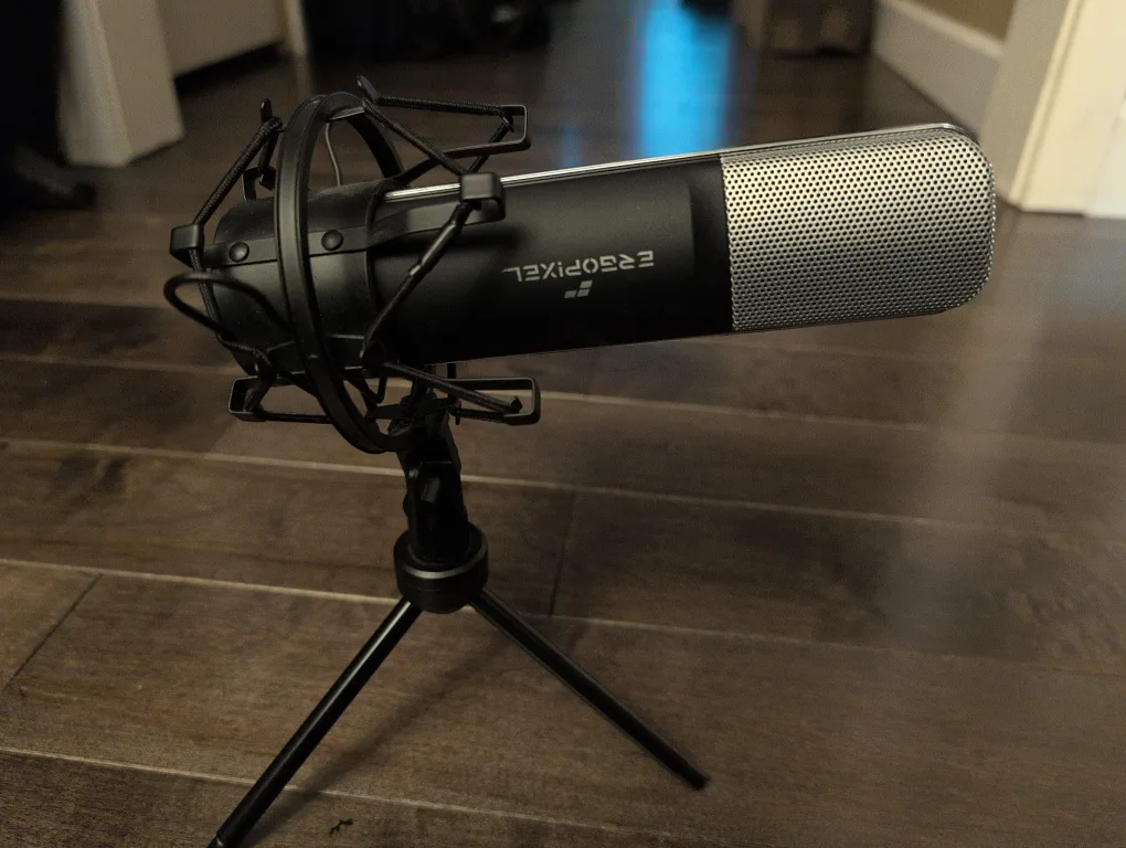 Ergopixel USB Microphone with Tripod image indicator(2)