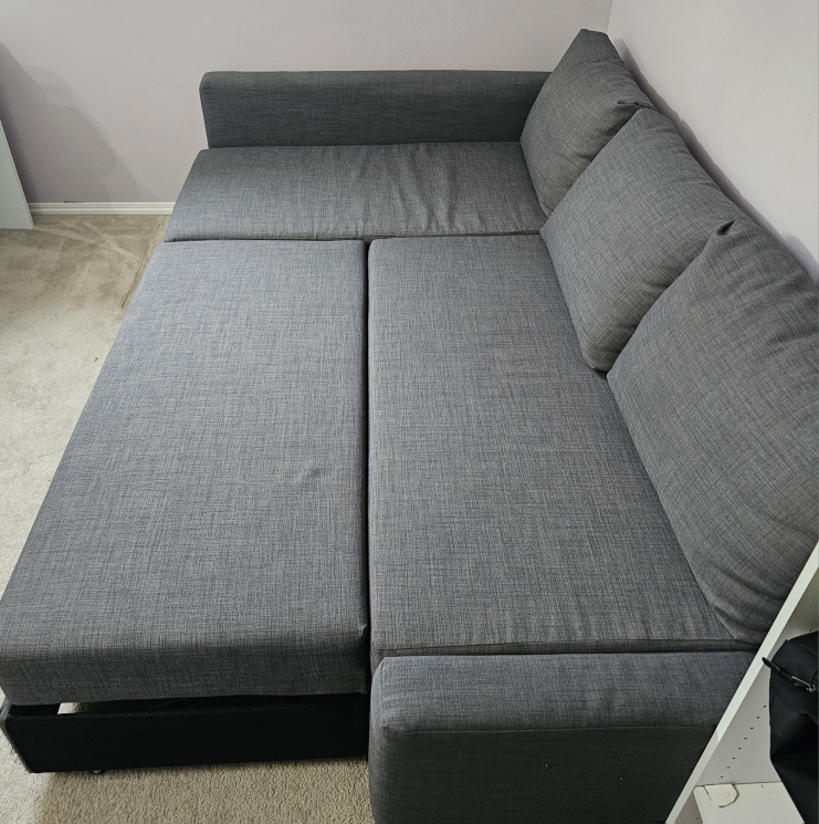 IKEA Friheten Sleeper Sectional - Grey