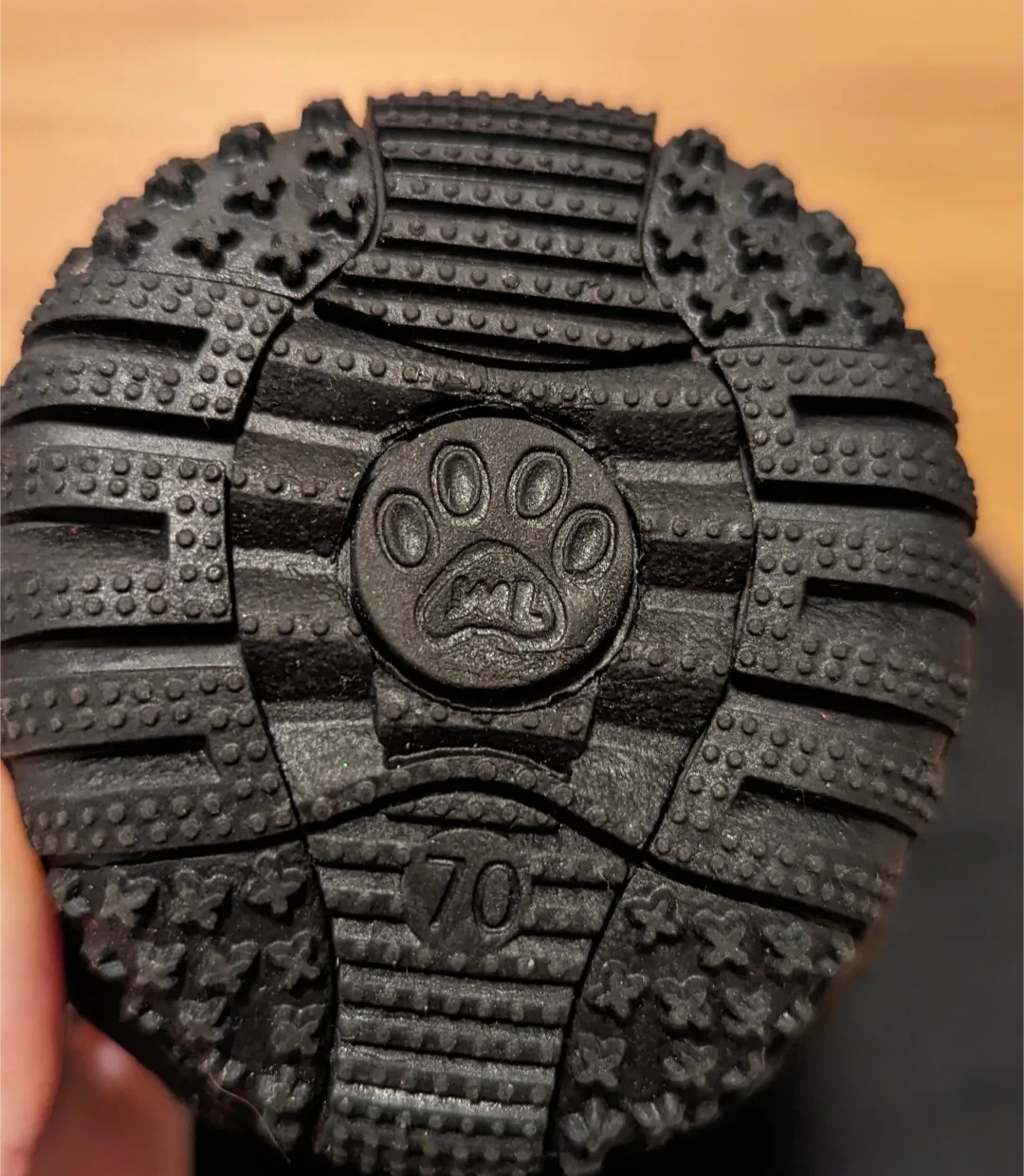 Dog Boots Size 70 Black image indicator(5)