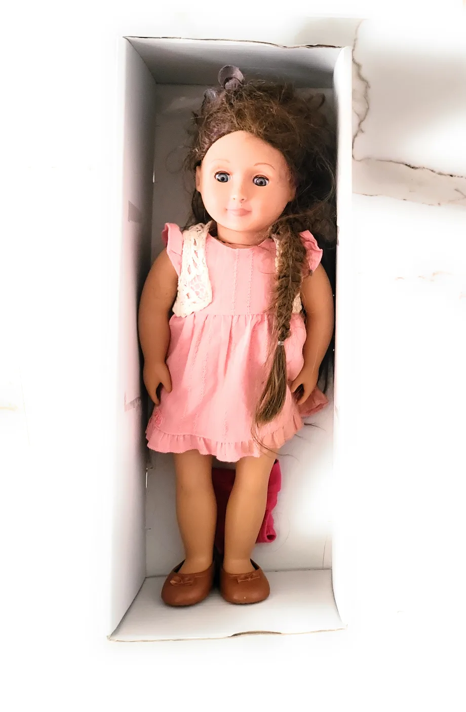 Our Generation Doll with Pink Dress image indicator(4)