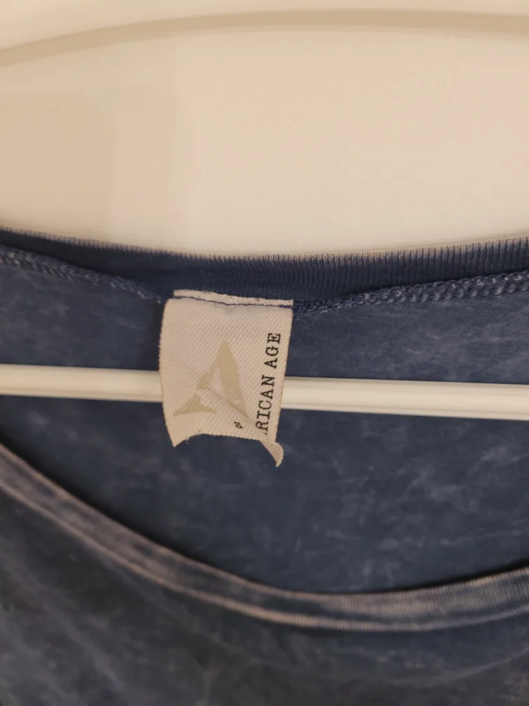 CLOSET CLEAROUT -American Age Blue Tank Top image indicator(2)