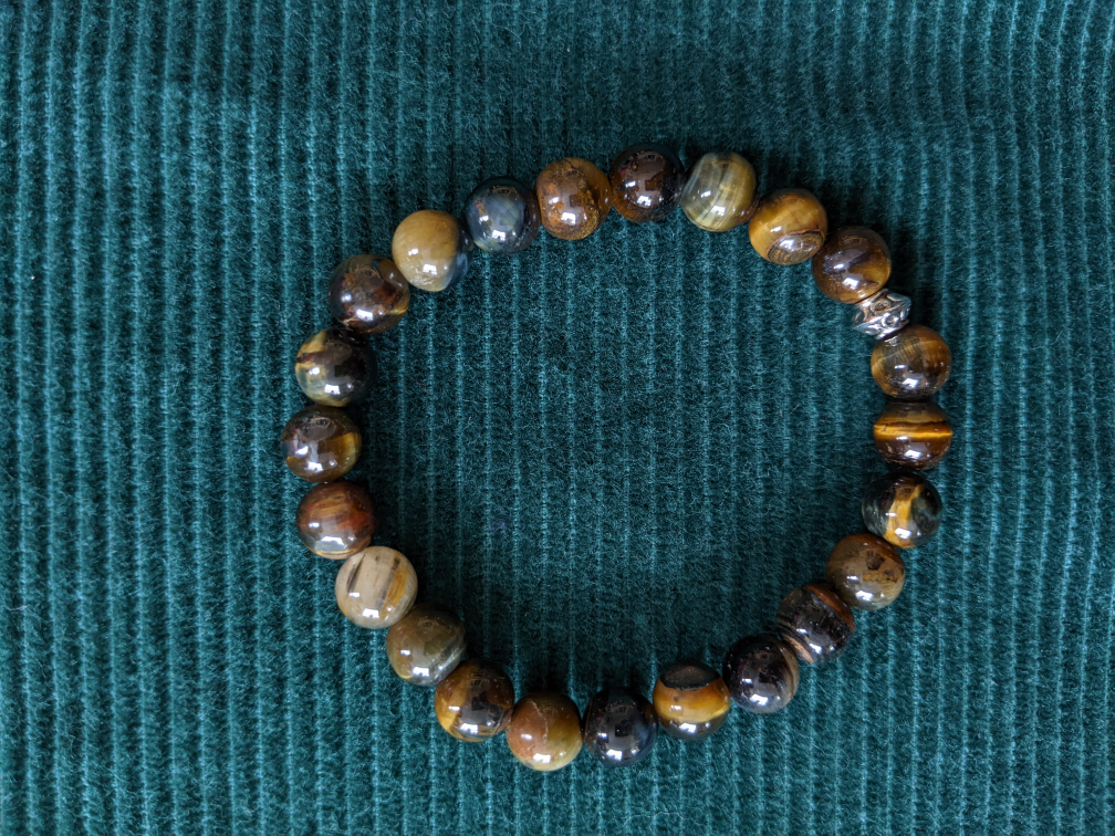 Tiger's Eye Beaded Bracelet - photo 2