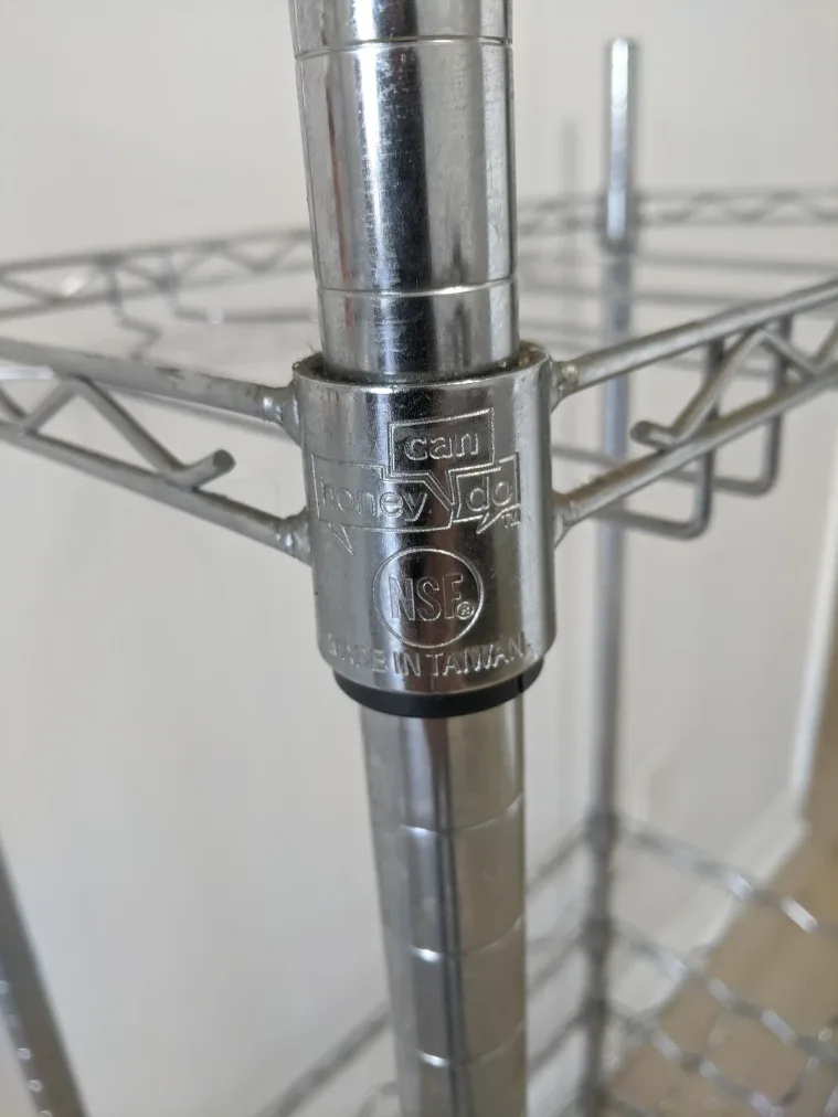 Honey-Can-Do Chrome Wine Rack image indicator(4)