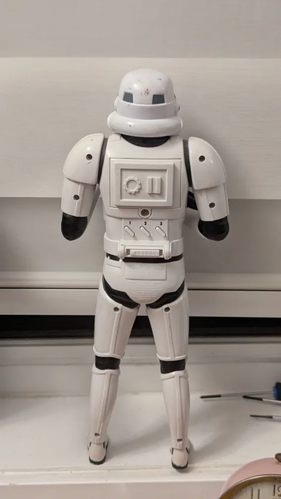 Star Wars Stormtrooper 1997 Lucasfilm Action Figure image indicator(2)