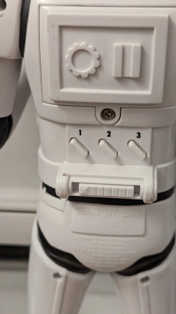 Star Wars Stormtrooper 1997 Lucasfilm Action Figure image indicator(3)