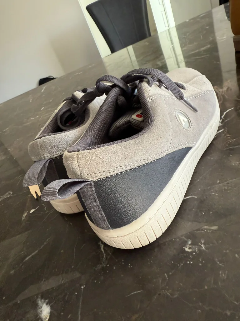 Airwalk Grey Suede Sneakers thumbnail