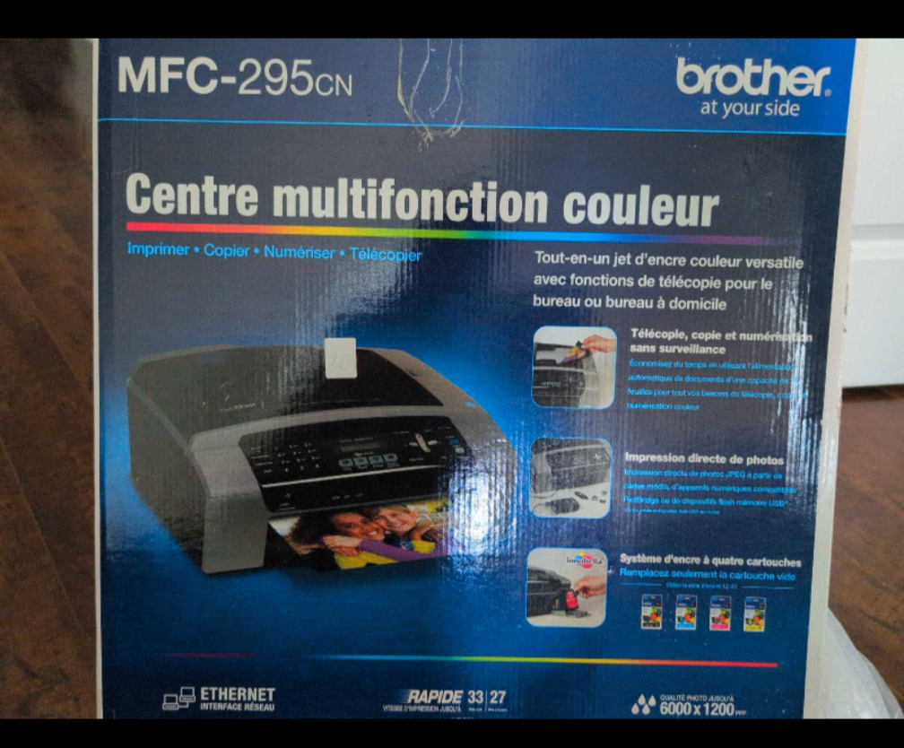 🥕 Brother MFC-295CN Colour Multifunction Printer - photo 3