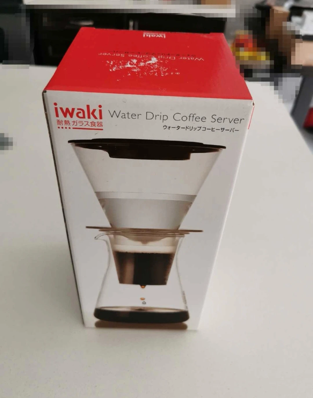Iwaki Water Drip Coffee Server, model KT8644-CL