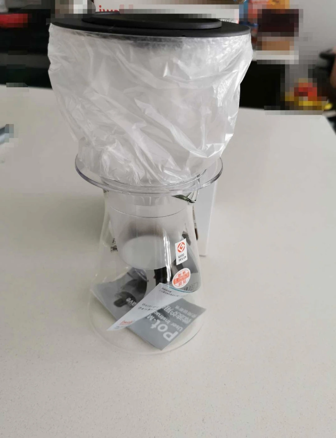 Iwaki Water Drip Coffee Server, model KT8644-CL - photo 3