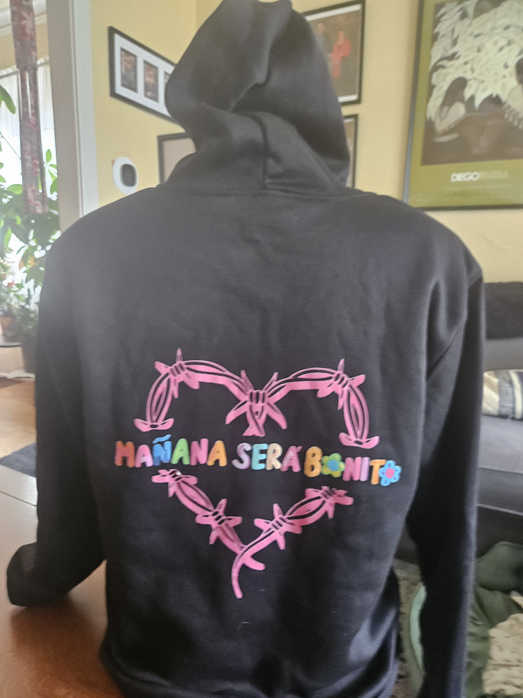 Karol G Mañana Será Bonito Tour Black Hoodie XXL - photo 3