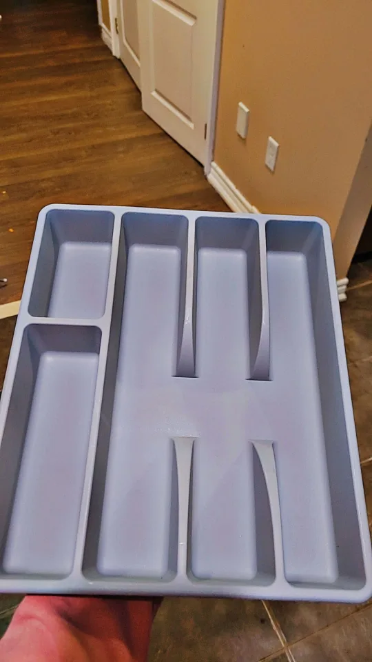 Ikea Grey Cutlery Tray Organizer thumbnail