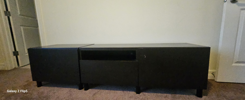IKEA Besta TV Unit - Black